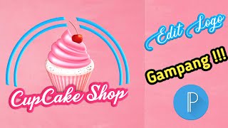 CARA DESAIN LOGO OLSHOP DI HP ANDROID PIXELLAB