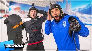 W2S Teaches Me How To Snowboard!