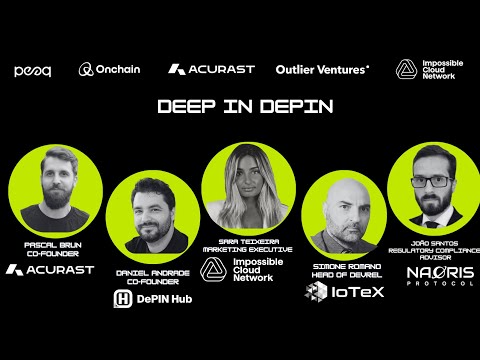 Deep in Depin with Acurast, DePIN Hub, ICN, IoTeX and Naoris Protocol