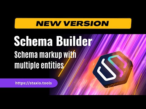 Schema markup with multiple entities ⚡️Staxio
