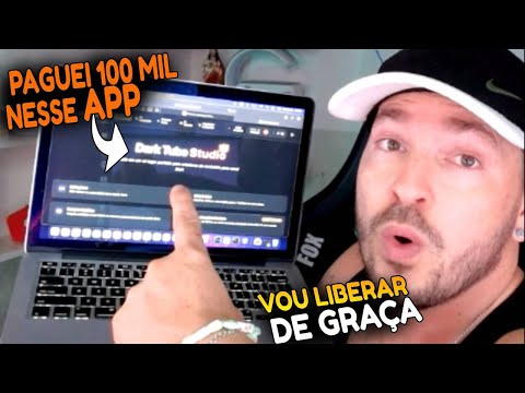 Mostrei NOVO APP que Cria Vídeos Dark Virais! É SURREAL!!