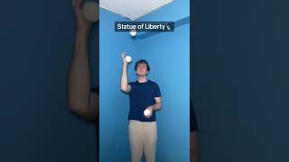 Juggling tricks that look like their name, part 5🤹🏻‍♂️ #juggling #talent Tune in for more juggling t