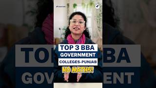 ➡️Top Government BBA Colleges in Punjab! BBA Government Universities 2024 Without Maths! #bba #viral