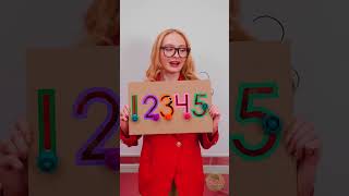 Let's learn😃 numbers🔢 DIY number learning game ⭐at home #kidslearning