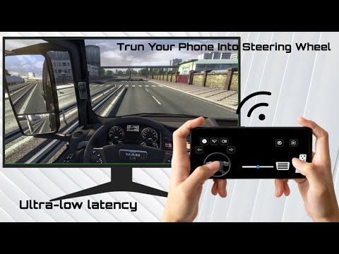 SimWheel Connect Guide – Drive ETS2 & others with Your Phone!