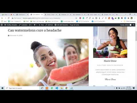 WordPress Class 13 - Blog Website 1.4