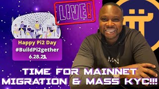 The Pi 2 Day Special Live Show! | Mass KYC; Mainnet Migration; PI Concensus & Pi Price Discussions.