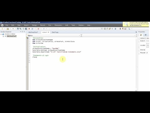 VBscript XML Read data with/ without QTP/UFT