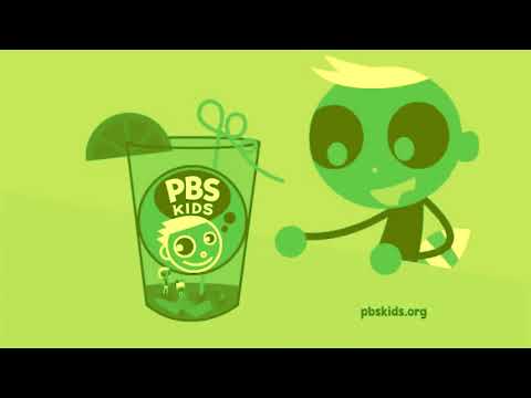PBS Kids Dot and Dee Logo In the Glass of Water Effects