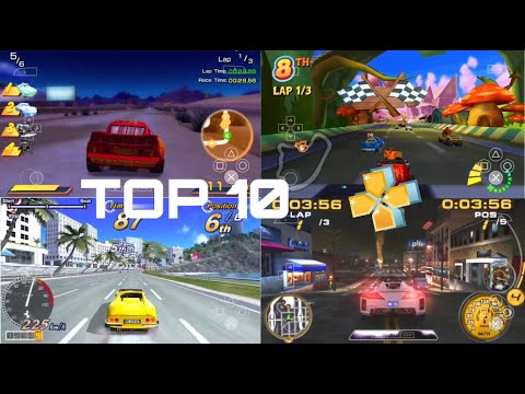 Top 10 Best PSP Racing Games 🎮 | PPSSPP Emulator for Android (2025)
