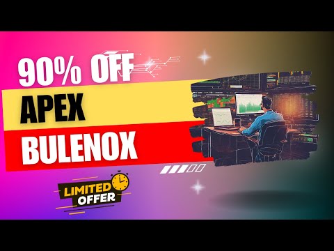 Getting Funded with APEX! Apex Trader Funding 90% off and Bulenox 90% off!