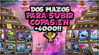 2 MAZOS PARA +4000 COPAS EN CLASH ROYALE ( ANDER)