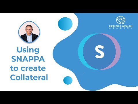 Using SNAPPA to Design Marketing Collateral and Visuals
