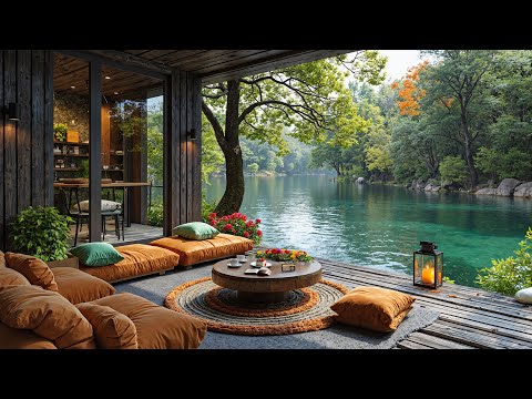 ☕ Tranquilll Jazz & Lakeside Coffee | Smooth Jazz & Living Coffee Moments for a Positive Mood