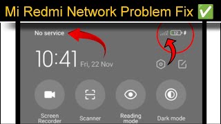 Mi Redmi Network Problem | How To SolveNo Service Mi Phone Signal Fault 100%Solve | Network Problem
