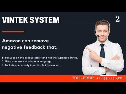 How to remove negative feedback from Amazon 1