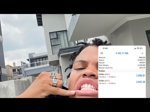 VLOG/MARKET RECAP/R800 to R4000 trading us30