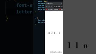 How to add spacing between words and letters in css #short #shorts #css