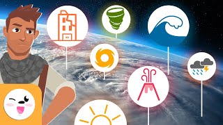 DESASTRES NATURALES 🌊🌋 Recopilación 💨⛈️ Huracán, sequía, tsunami, tormenta, terremoto...