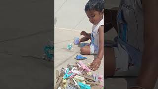 "Playtime without toys"#trending #shortsviral#viralshort#baby #funny #cute @KuttiyiinUlagam