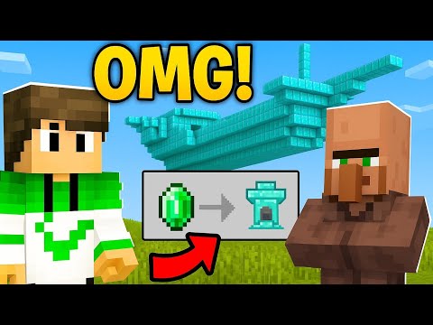 Minecraft, But Villagers Trade Op Structures...