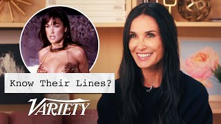 Does Demi Moore Know Lines From Her Most Famous Movies?