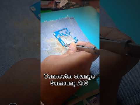 Connecter changed Samsung A13 #viralvideo #shortvideo