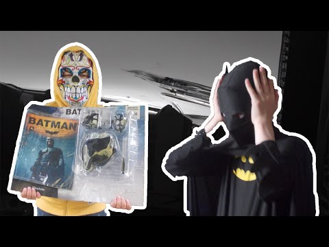 We opened a batman minifigure