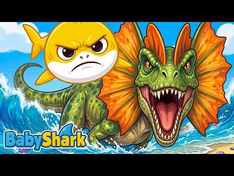 Baby Shark & Dinosaur Learn Colors 🦖 | Color Song for Toddlers & Preschool Kids