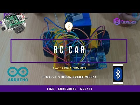 Bluetooth RC Arduino Car | Remote Controlled Bot | Platforuma Projects #10