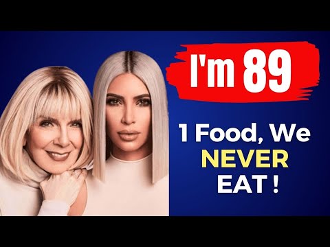 Kardashian Grandma (89) still looks 65 🔥 I Avoid 1 FOOD & Don't Get Old