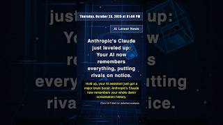 🧐👉 Anthropic's Claude just leveled up: Your AI now remembers everything, putting ... #QixNewsAI