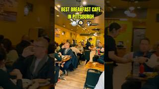 Best Breakfast Cafe In Pittsburgh 🍳🫖🐧 ?? #ertuce #lifeinamerica #americanlife #americandream