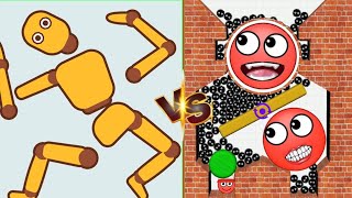 Ragdoll Break vs Hide Ball Brain Teaser 💥🧠 | Crazy Physics vs Smart Puzzle Clash
