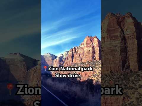 Nature’s beauty is unreal 😍 #youtubeshorts #nature #zion #nationalpark #beauty #views #usa #utah