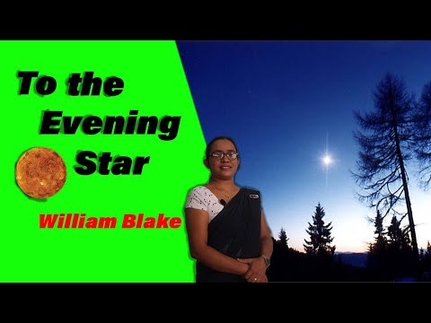 To the Evening star - William Blake | The Literature Teacher