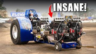15,000 HORSEPOWER Tractor Racing.. it was NUTS! (PullTown USA 2025)