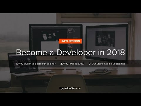 "Become a Developer in 2018" Info Session