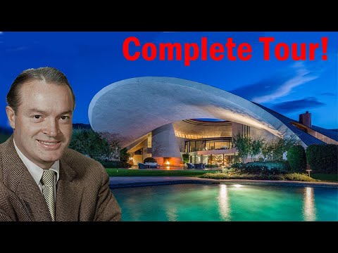 Bob Hope House! Complete overview & walkthrough. By John Lautner.
