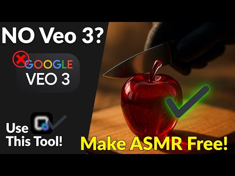 How to Create Viral AI ASMR Videos Without VEO 3 | 100% Free