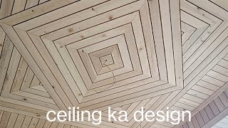 Wood Ceiling Design #shorts #viral #reels