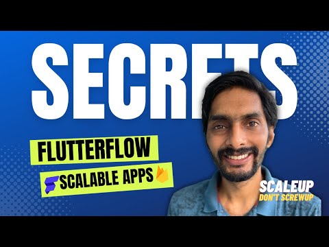 SCALE UP & DON'T SCREW UP - FlutterFlow X Firebase - Pillars of Scalable Apps - Chapter 2