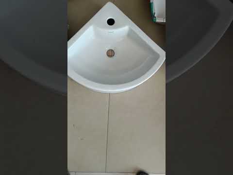 #washbasin #ceramic #bathroom #cornerbasin #tabletop