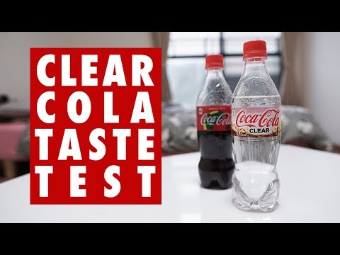 Japan's New CLEAR Cola | The Land of Limited Editions
