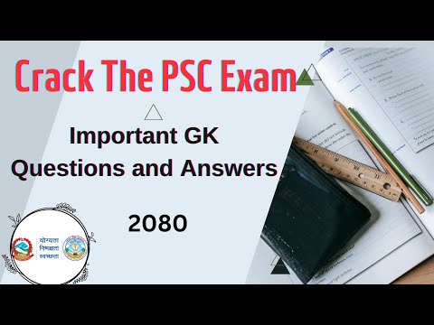 Crack the PSC Exam: Important General Knowledge Questions and Answers #samanyagyan2023