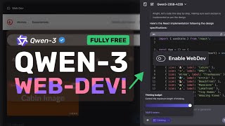 Qwen's AI WebDev Beats Claude, Grok & Bolt for Free