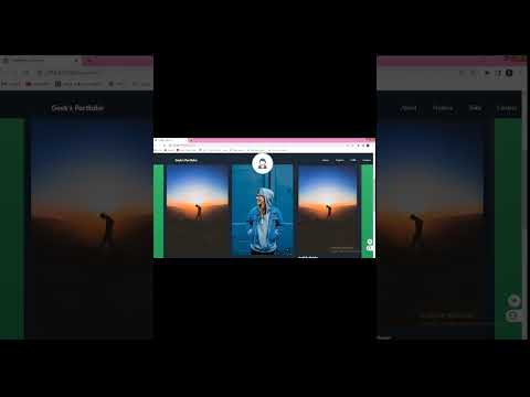 Portfolio using Tailwind css #coding #howtocreateawebsiteusinghtmlandcss