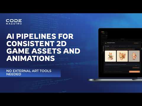 Code Maestro Asset Studio - AI pipelines for consistent 2D game assets and animations (May 2026)