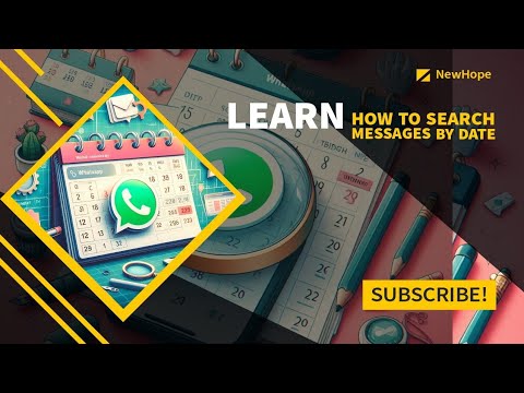 Mastering WhatsApp: How to Search Messages by Date @WhatsApp