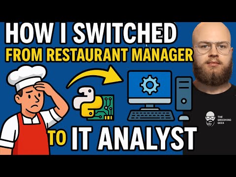How I Went from Restaurant Manager to IT Analyst (No Degree)